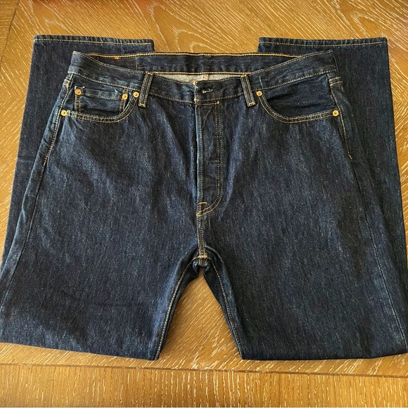 Levi 501 - Dark wash - button fly - W36L30 - Picture 2 of 10